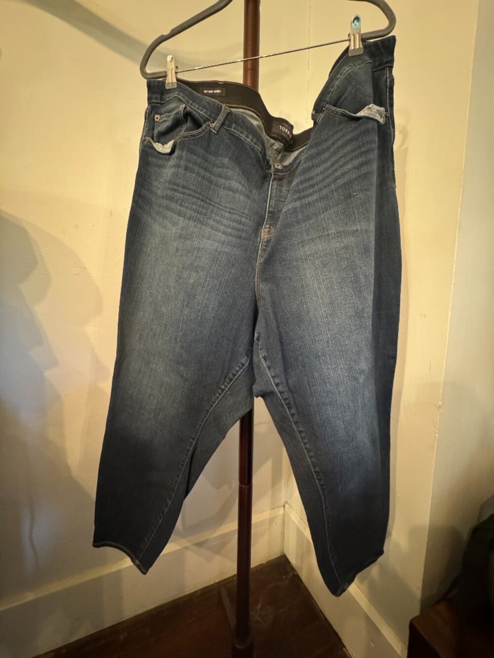 Torrid sky high skinny jean size 30 short